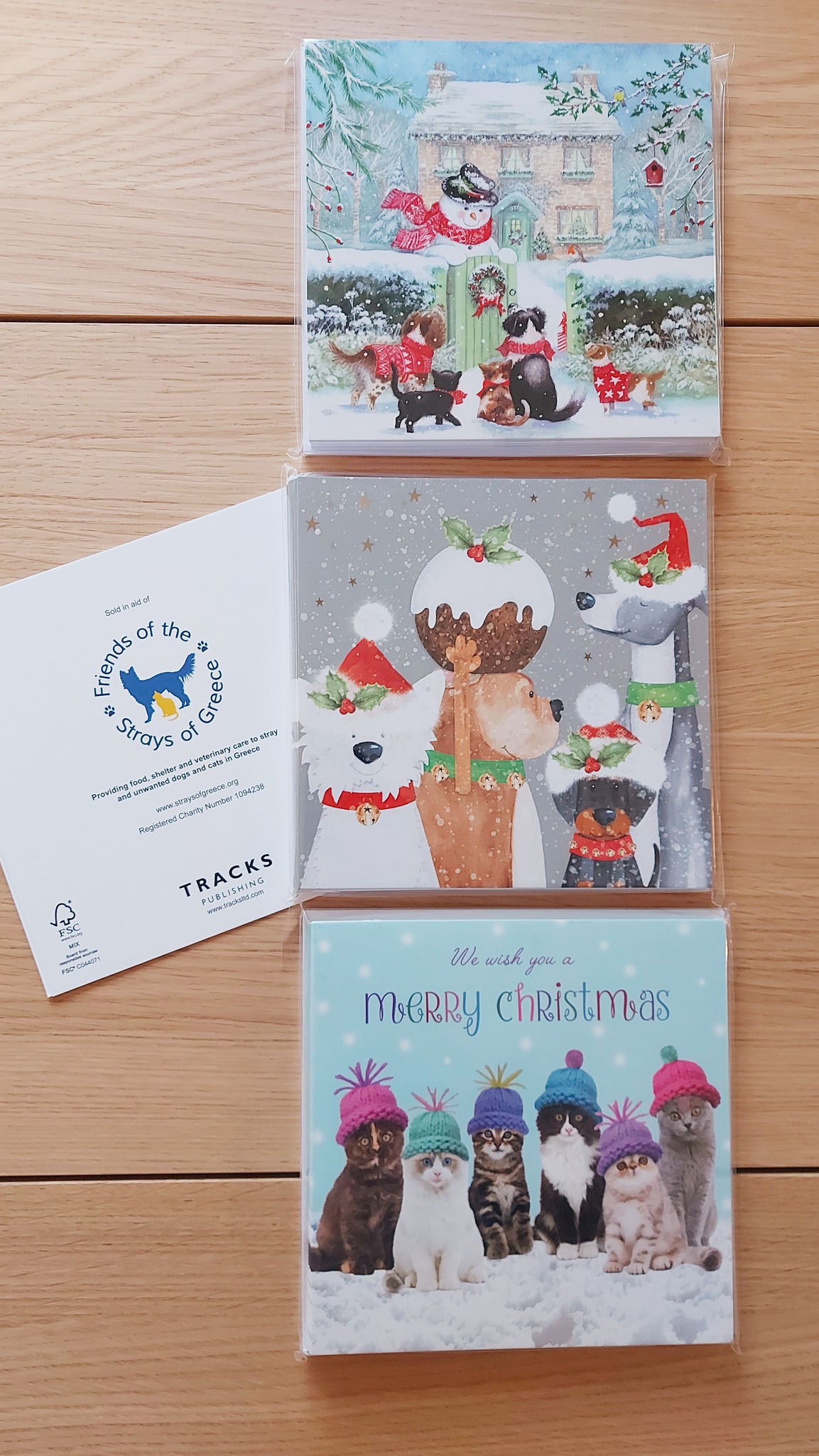 Calendars 2024 And Christmas Cards Friends Of The Strays Of Greece   Xmas Cards 23 1 